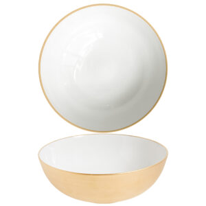 Soup or salad plate 16cm - White/Gold