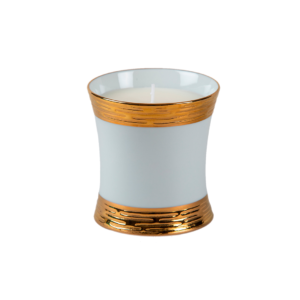 Bougie parfumée - Blanc/Or