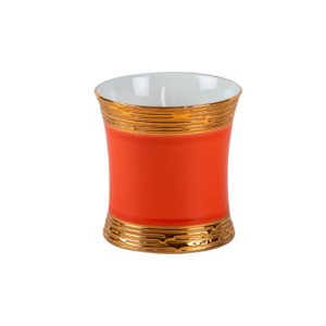 Bougie parfumée - Corail/Or