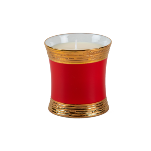 Bougie parfumée - Rouge/Or