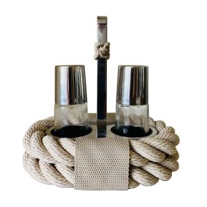Ensemble Sel & poivre bout beige - Sable