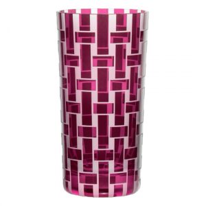6 verres long drink - rose